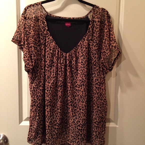 PRICE DROP 💖🙀 Cheetah Blouse
