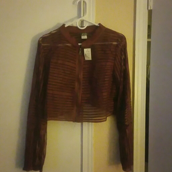 Maroon jacket