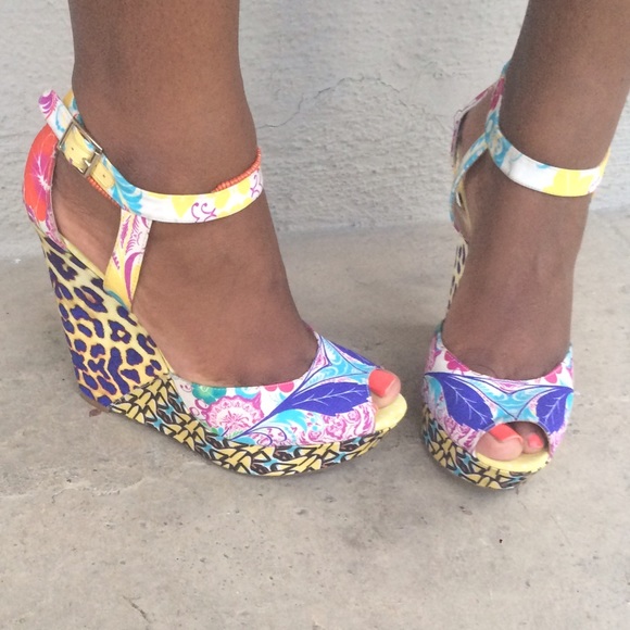 Stylish Colorful wedges