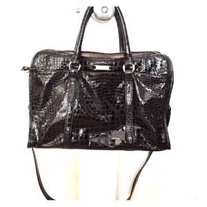 Cole Haan leather laptop bag