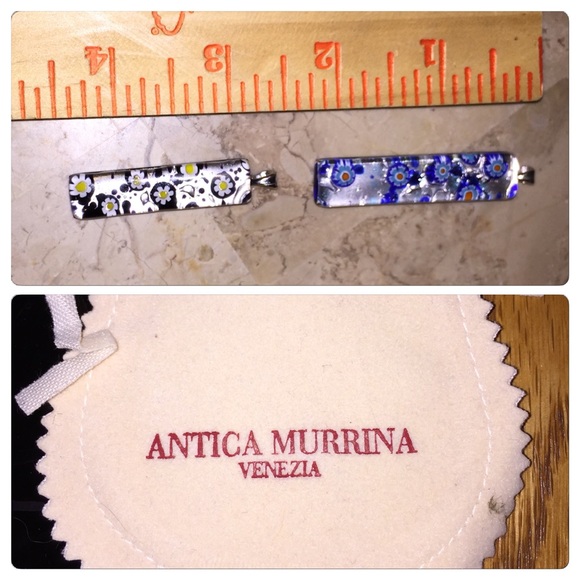 Set of 2 Murano Glass pendant - Picture 3 of 4