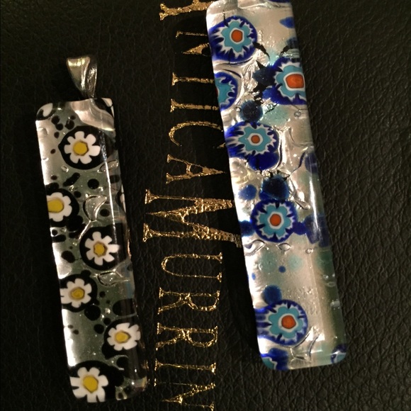 Set of 2 Murano Glass pendant - Picture 4 of 4