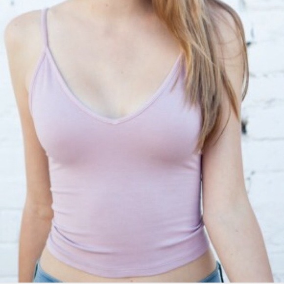 Brandy Melville pink Joanne tank