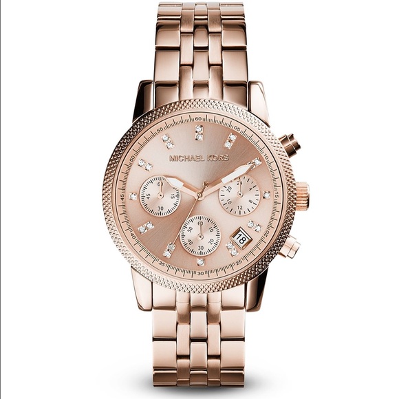 MICHAEL Michael Kors Accessories - MK Ritz Rose Gold Watch