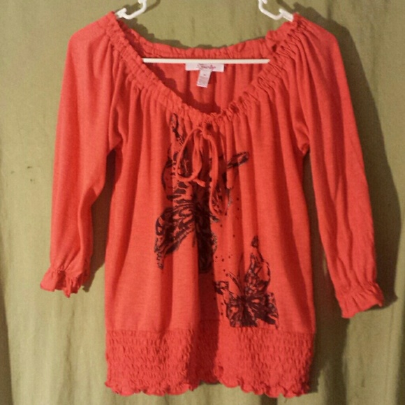 Orange cute shirt