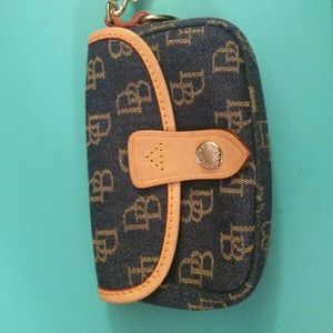 Dooney and Burke wristlet wallet