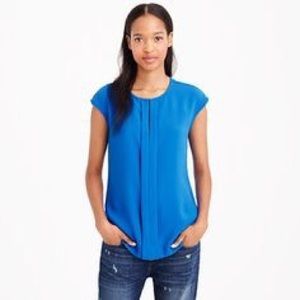 J. Crew staple blue top.