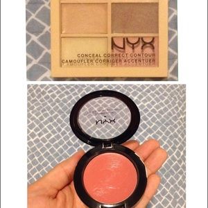 NYX Creme Blush + contour palette