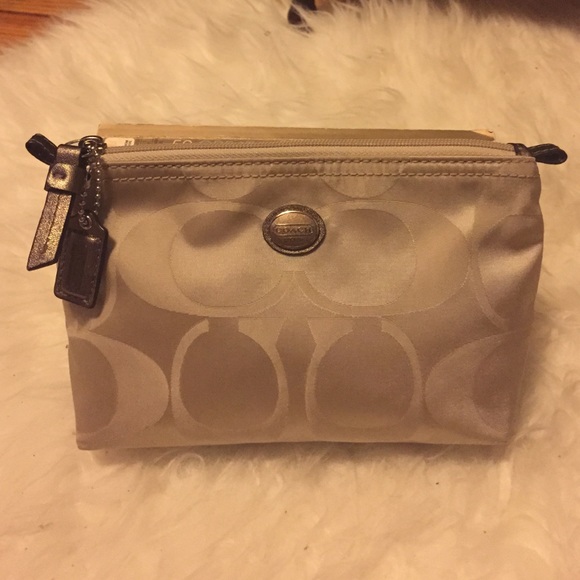 Coach cosmetics bag