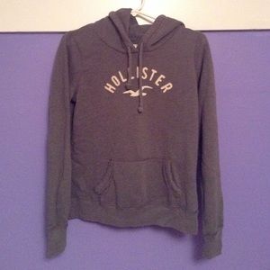 Grey Hollister hoodie