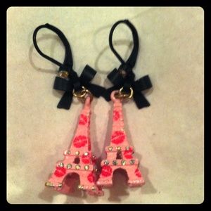 Betsey Johnson Eiffel Tower Earrings