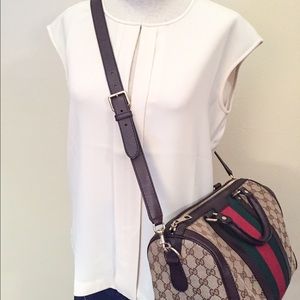 J. Crew classic white top.