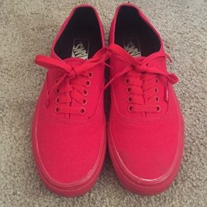 Vans Authentic (All Red)