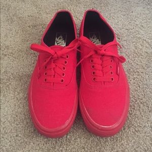 Vans Authentic (All Red)