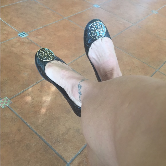 Tory Burch black flats