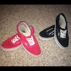 men's Vans (BOTH PAIRS)