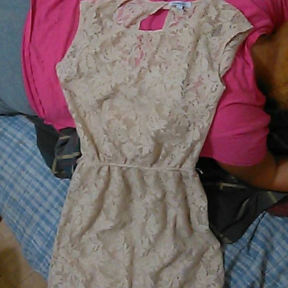 Speechless Dresses & Skirts - A tan dress