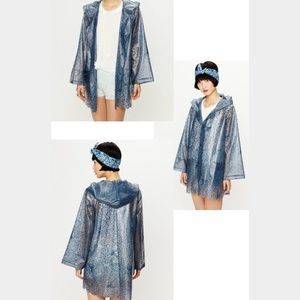 Brand new free people rain jacket