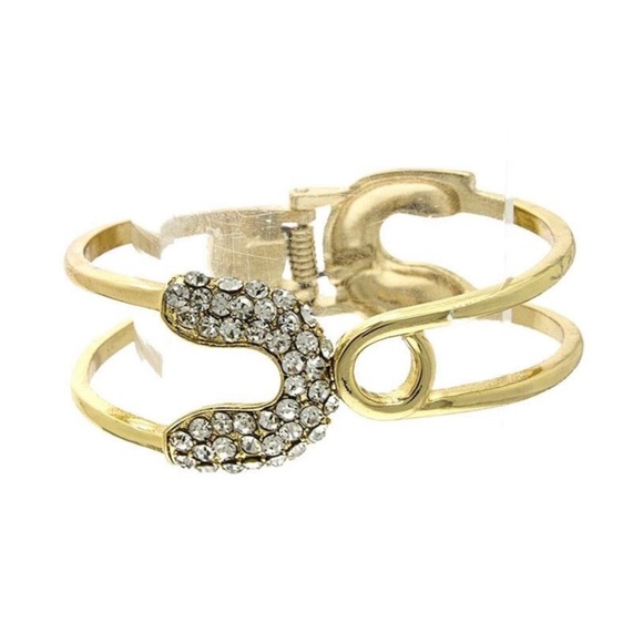 Safety Pin Wrap Bracelet