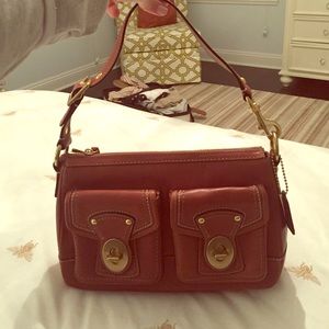 Coach leather bag