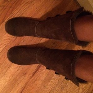 UGG Chocolate Bailey Button Tall