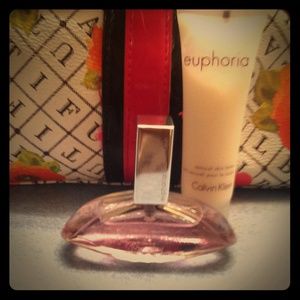 # SOLD# Calvin Klein Euphoria perfume/lotion set