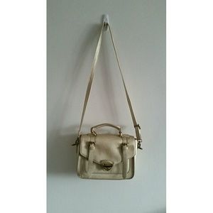Light gold-ish satchel