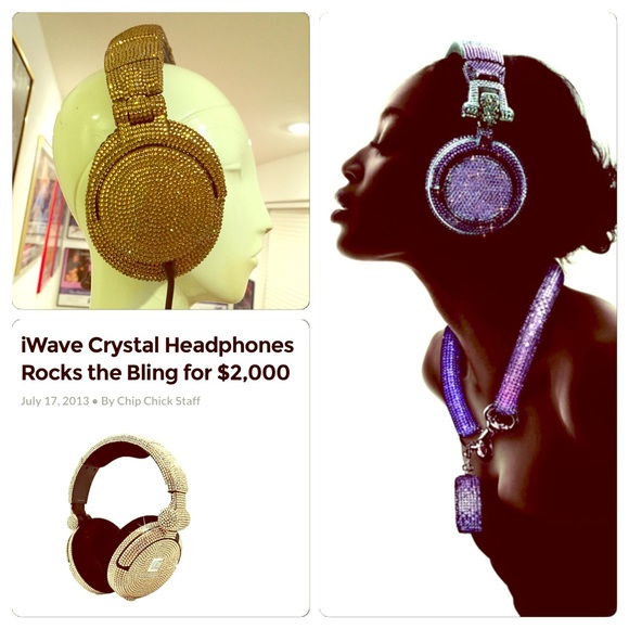 iwave platinum pro DJ crystal Headphones.