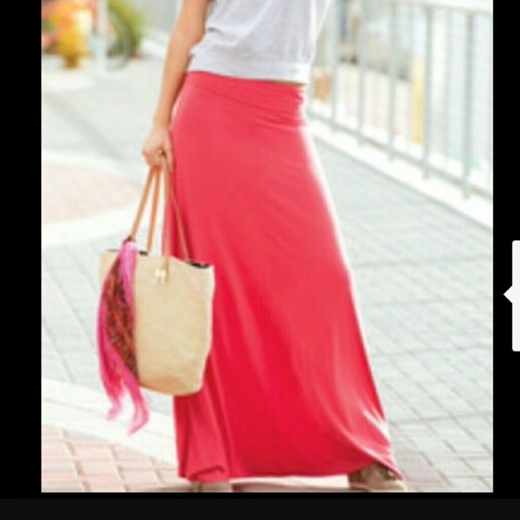 Victoria secret pink maxi skirt small