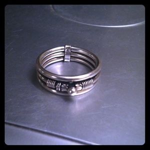925 stamped sterling silver thumb ring