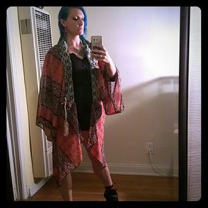 Band of Gypsies Long Sheer Kimono