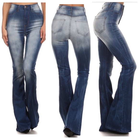 Denim - High Waisted Jeans