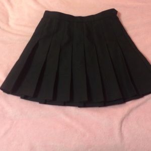 AA Black Tennis Skirt