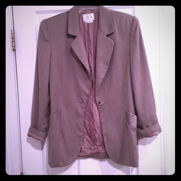 Tan Blazer- Fall staple