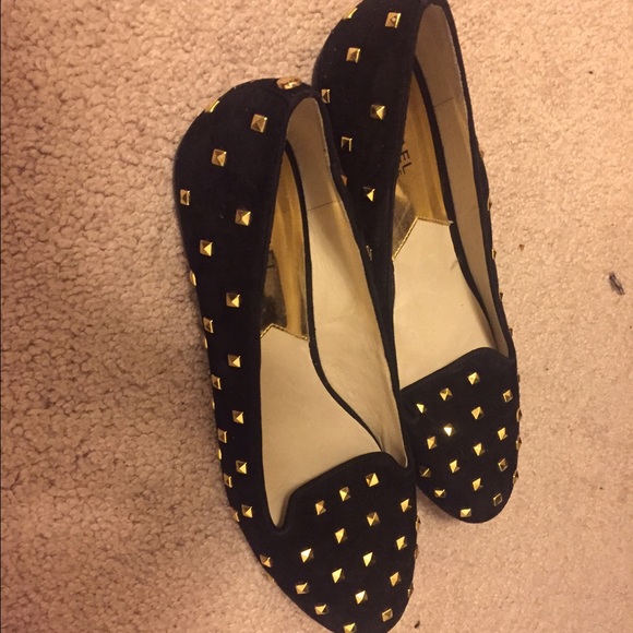 Michael kors studded flats