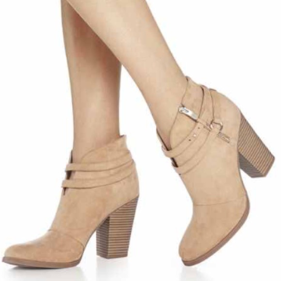 Tan booties!!