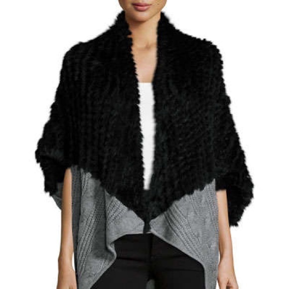 La Fiorentina Rabbit Fur Cardigan