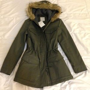 Joie FAUX FUR waterproof jacket
