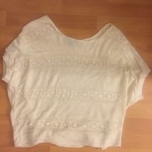 Forever21 cream shirt