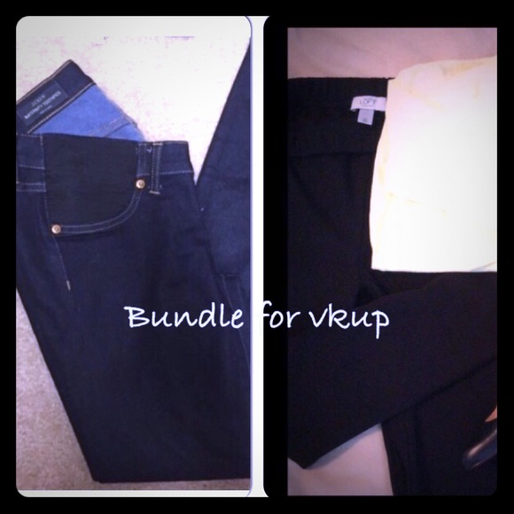 Maternity petite pant bundle!