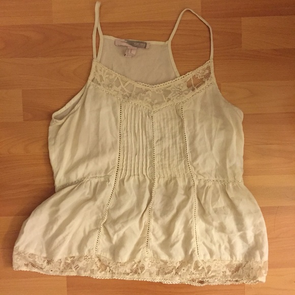 Forever21 cream tank top