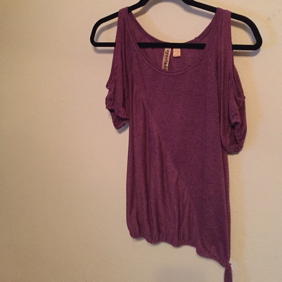 Purple top.