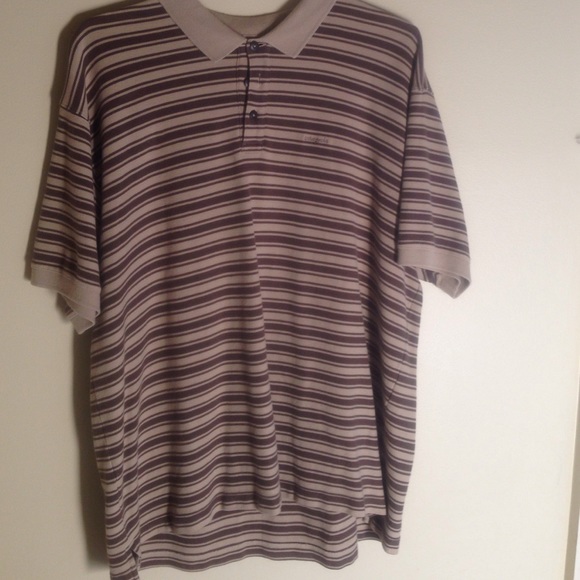 Men's brown and khaki Patagonia shirt. Size XL
