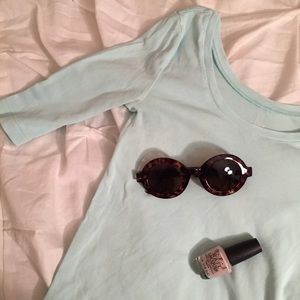 J. Crew Perfect-Fit Ballet Button Tee