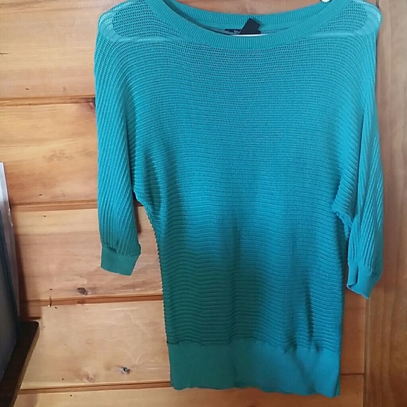 Teal 3/4 Sleeve Top