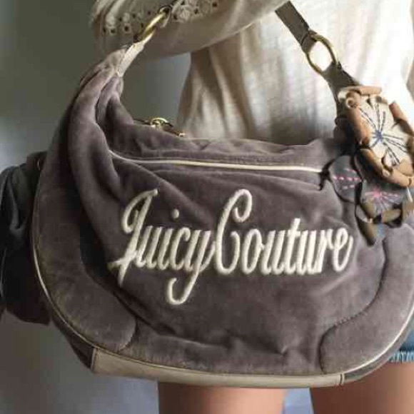 Juicy Couture Handbags - Juicy couture hobo flower bag