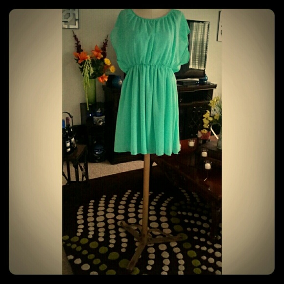 Flowy Flirty Mint Green Dress