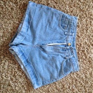 American Apparel size 27 high waisted shorts