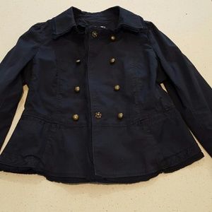LOFT Navy military jacket