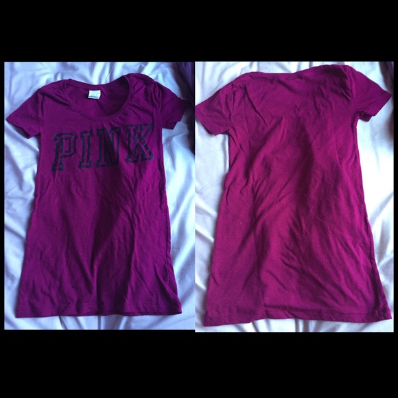 Pink Victoria's Secret Shirt.